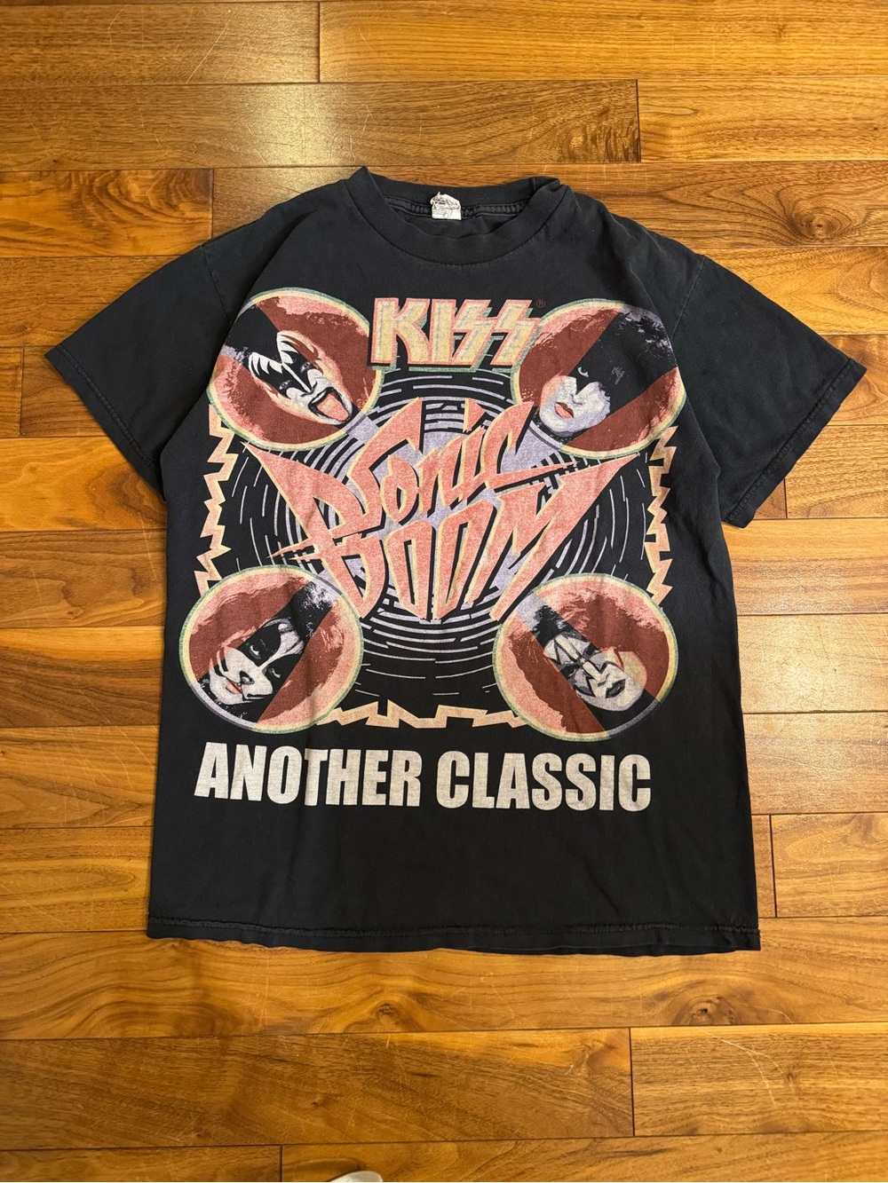 Kiss Black Graphic "Another Classic" Short Sleeve Tee